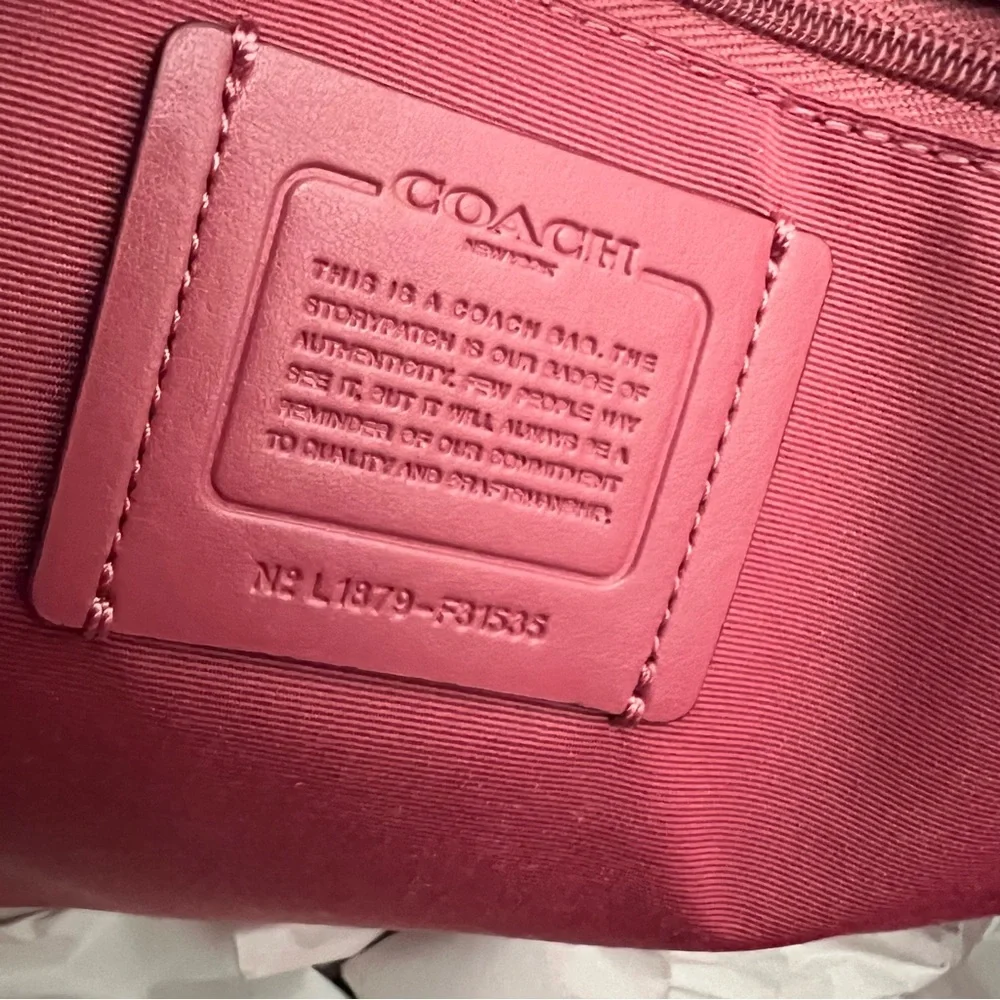 Coach Avenue Large Tote Strawberry Petal